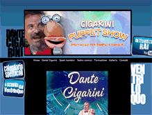 Tablet Screenshot of dantecigarini.it